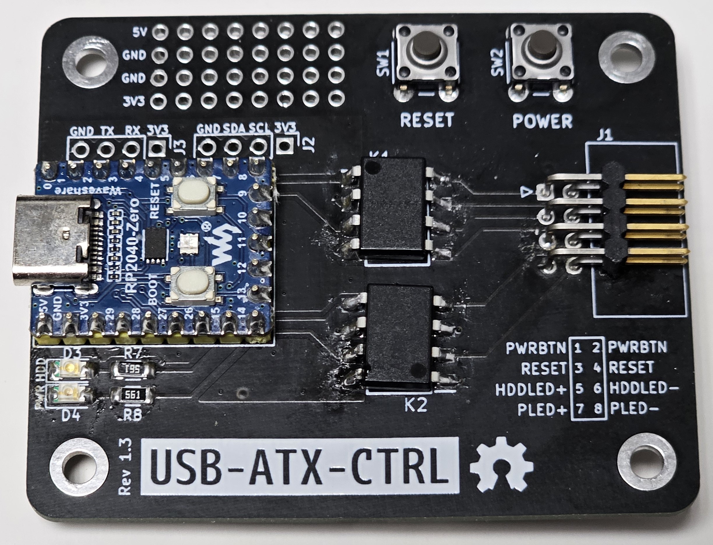 USB-ATX-CTRL-PCBA